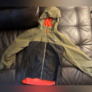 Eddie Bauer boys rain jacket